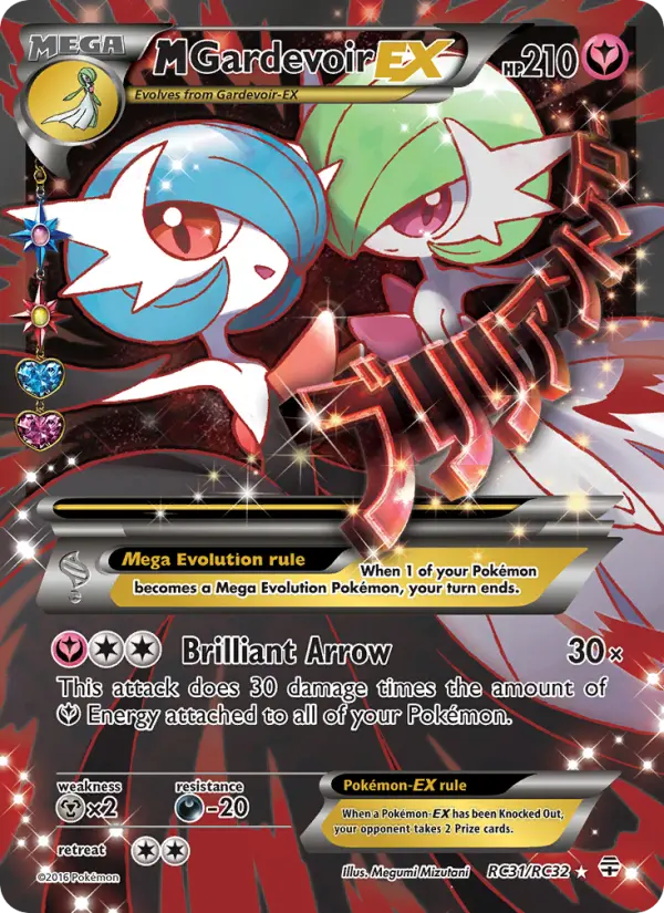 M Gardevoir-EX RC31 card from Generations