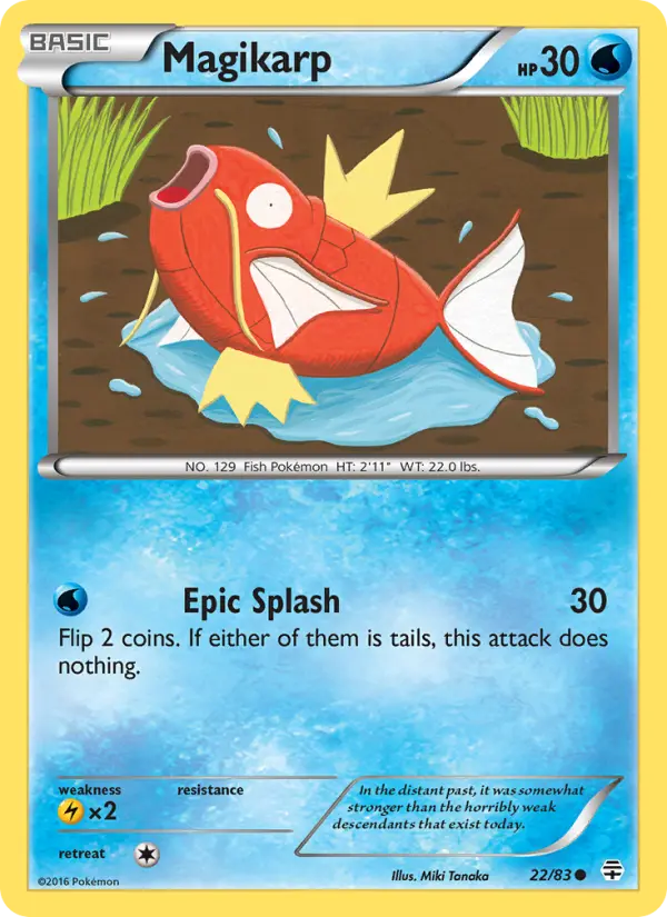 Magikarp 22 — Generations 22, Normal finish