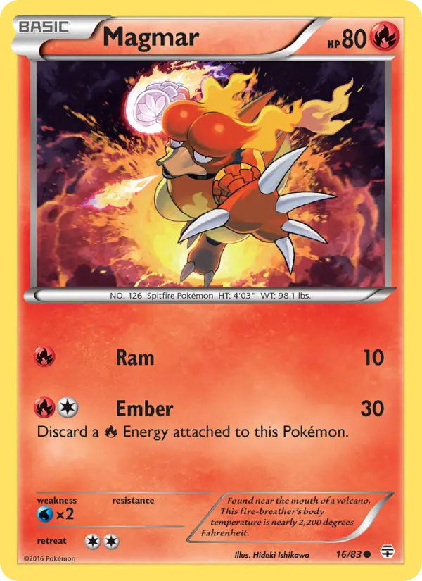 Magmar 16 — Generations 16, Normal finish