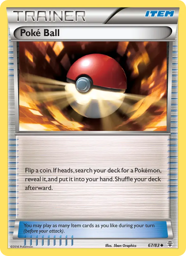 Poké Ball 67 — Generations 67, Normal finish