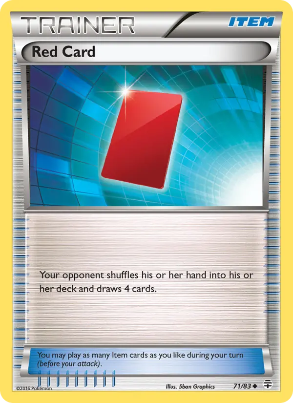 Red Card 71 — Generations 71, Normal finish