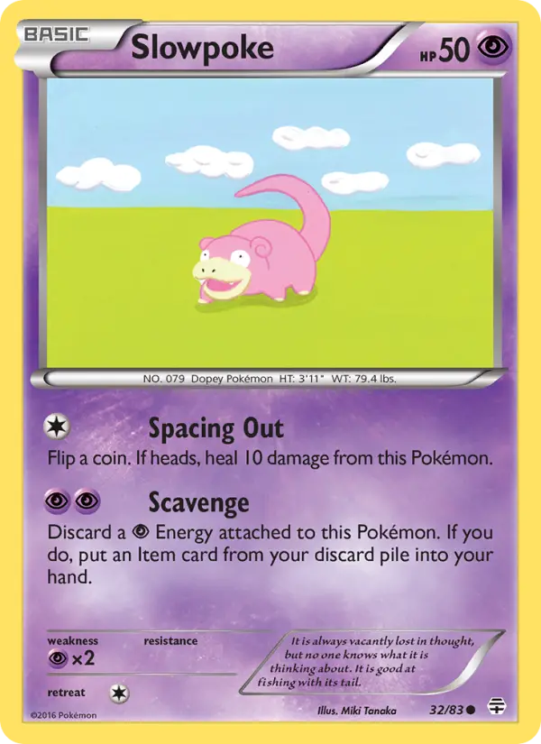 Slowpoke 32 — Generations 32, Normal finish