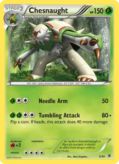 Chesnaught 5 — Kalos Starter Set