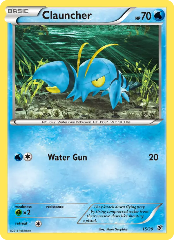 Clauncher 15 — Kalos Starter Set 15, Normal finish