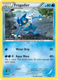 Frogadier 13 — Kalos Starter Set