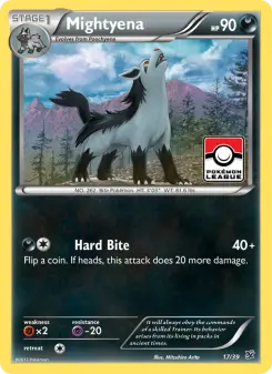Mightyena 17 — Kalos Starter Set