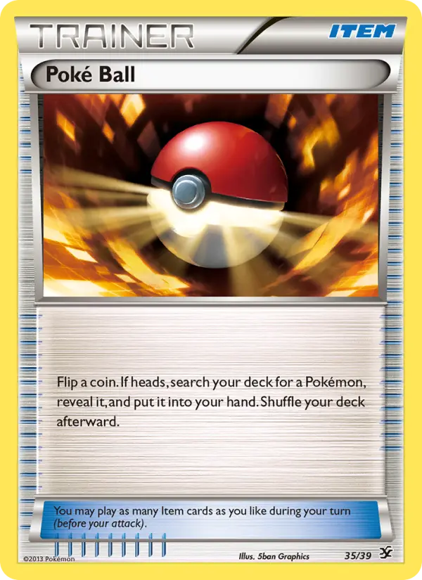 Poké Ball 35 — Kalos Starter Set 35, Normal finish