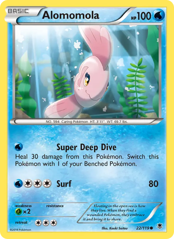 Alomomola 22 card from Phantom Forces