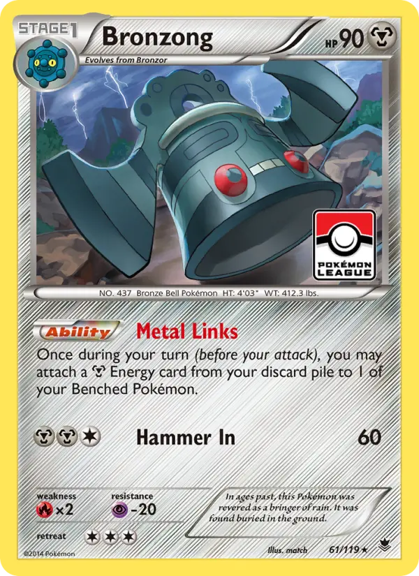 Bronzong 61 — Phantom Forces 61, Normal finish