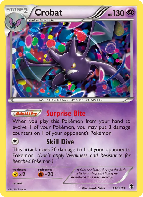 Crobat 33 card from Phantom Forces