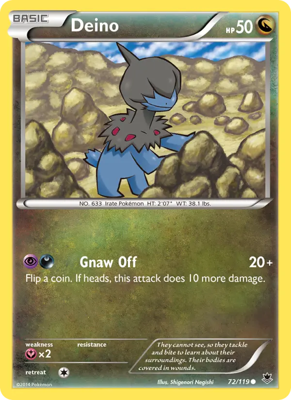 Deino 72 card from Phantom Forces