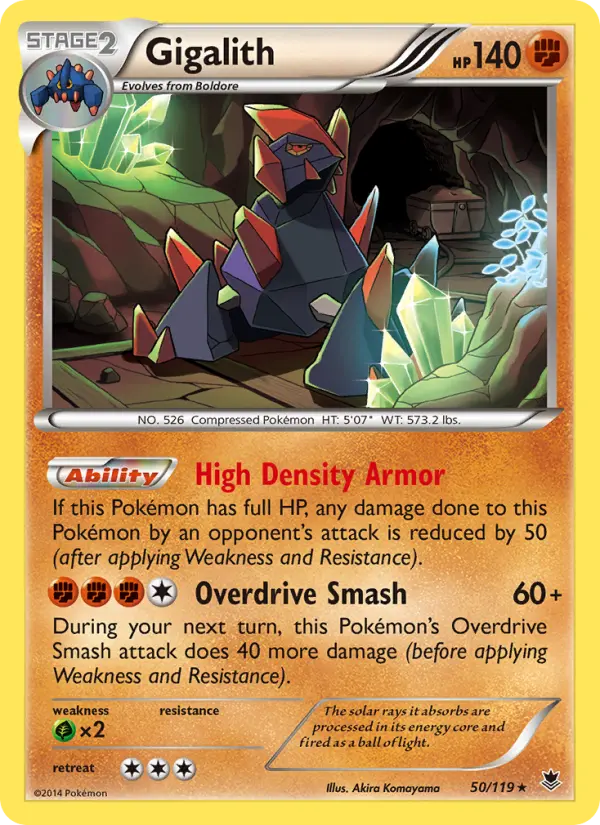 Gigalith 50 — Phantom Forces 50, Holofoil finish