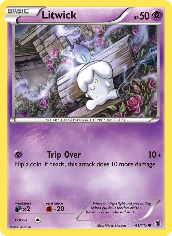 Litwick 41 card from Phantom Forces