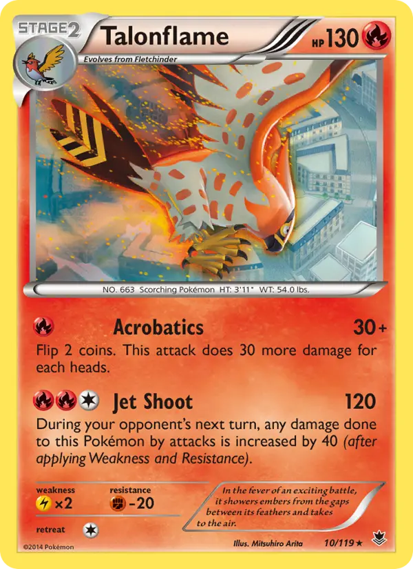Talonflame 10 — Phantom Forces 10, Normal finish