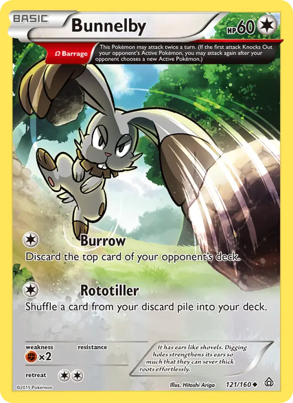 Bunnelby 121 — Primal Clash 121, Normal finish