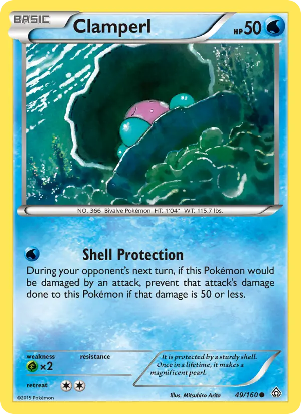 Clamperl 49 — Primal Clash 49, Normal finish