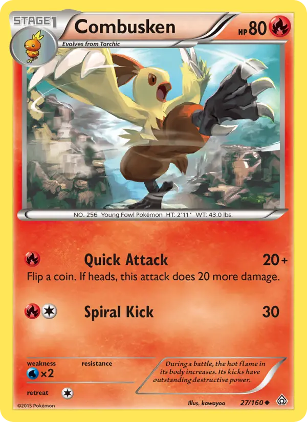 Combusken 27 — Primal Clash 27, Normal finish