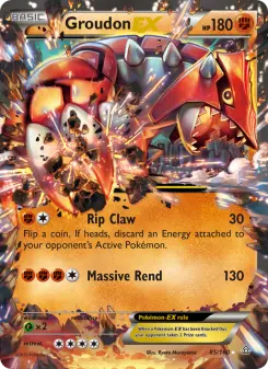 Groudon-EX 85 — Primal Clash