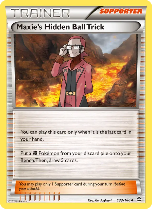 Maxie's Hidden Ball Trick 133 card from Primal Clash