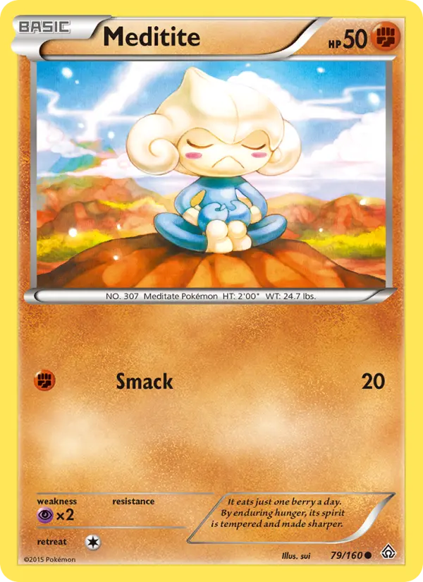 Meditite 79 card from Primal Clash