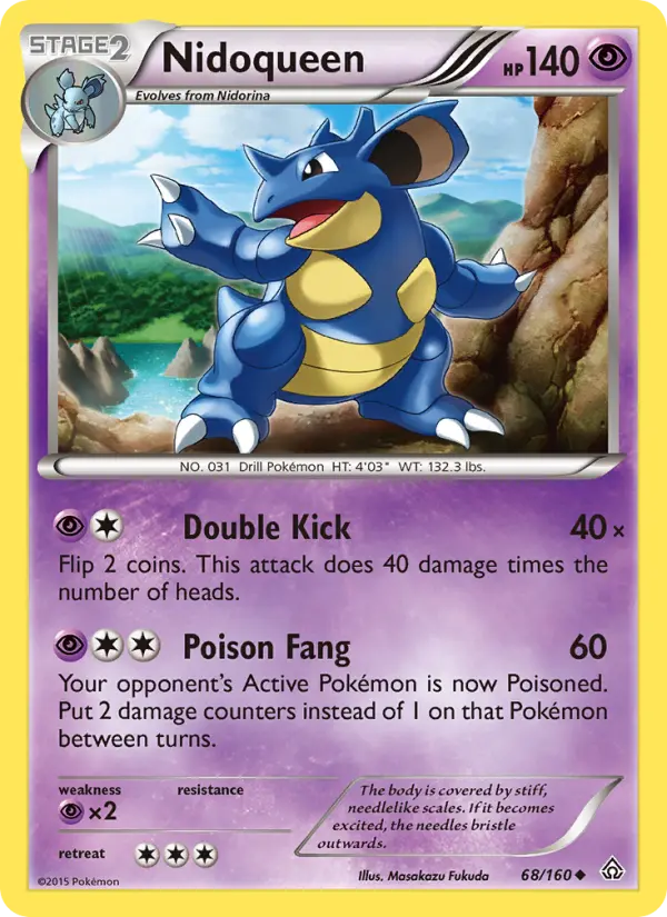 Nidoqueen 68 — Primal Clash 68, Normal finish