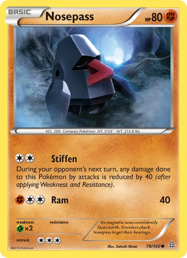 Nosepass 78 card from Primal Clash