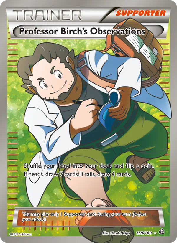 Professor Birch's Observations 159 — Primal Clash 159, Holofoil finish