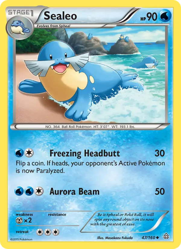 Sealeo 47 card from Primal Clash