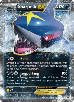 Sharpedo-EX — Primal Clash #91