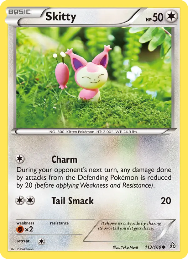 Skitty 113 card from Primal Clash