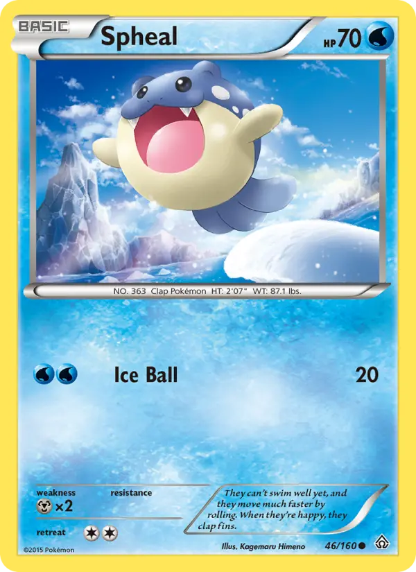 Spheal 46 — Primal Clash 46, Normal finish