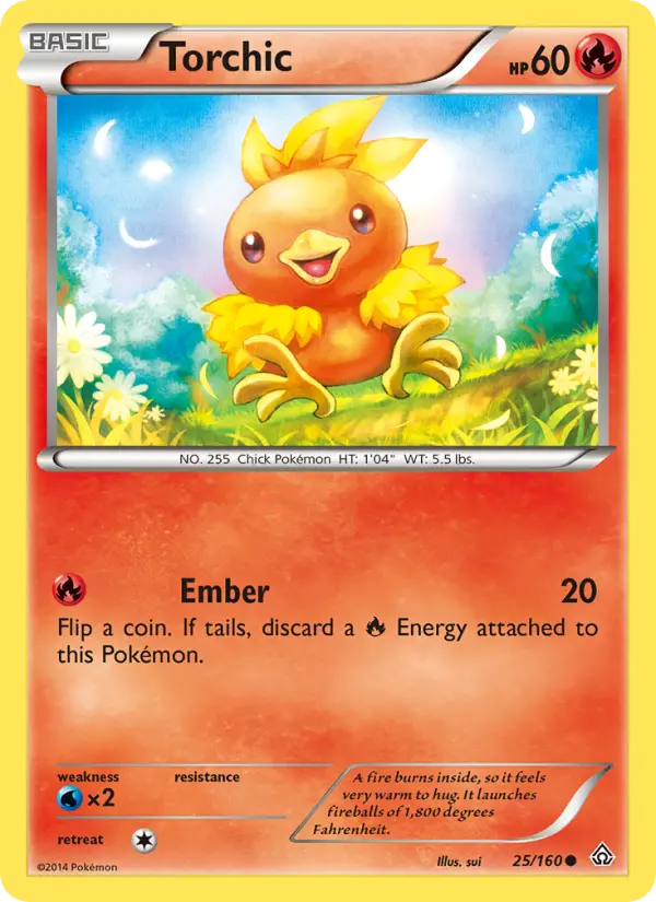 Torchic 25 — Primal Clash 25, Normal finish