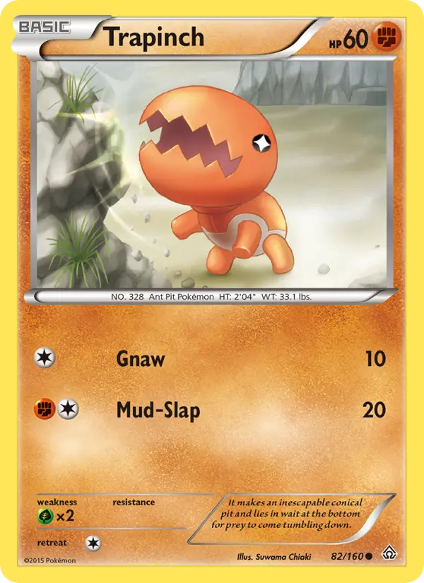 Trapinch 82 — Primal Clash 82, Normal finish