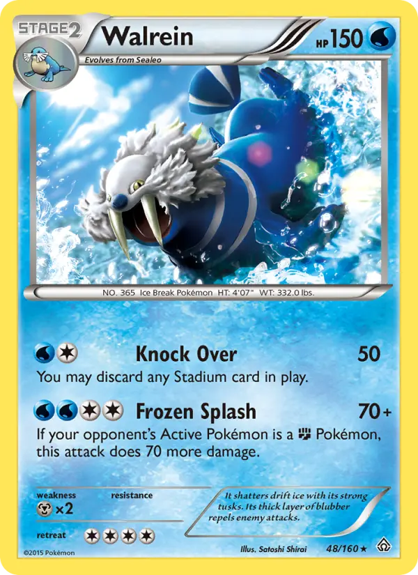 Walrein 48 — Primal Clash 48, Normal finish
