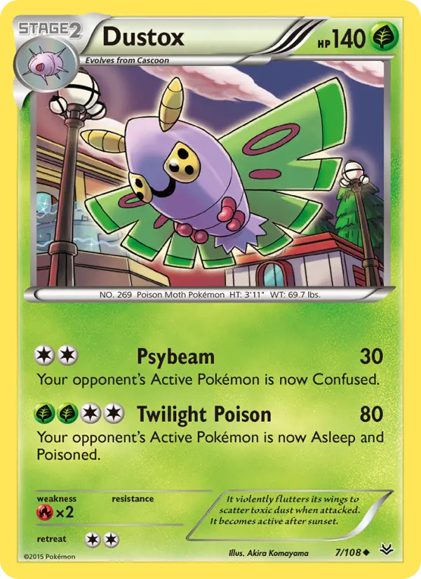 Dustox 7 card from Roaring Skies