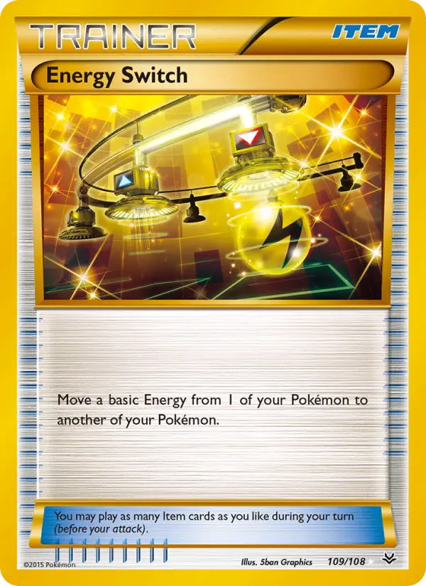 Energy Switch 109 — Roaring Skies 109, Holofoil finish