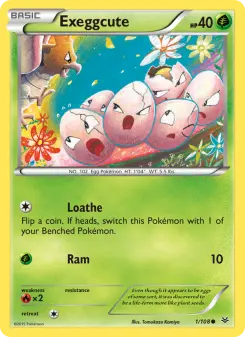 Exeggcute — Roaring Skies #1