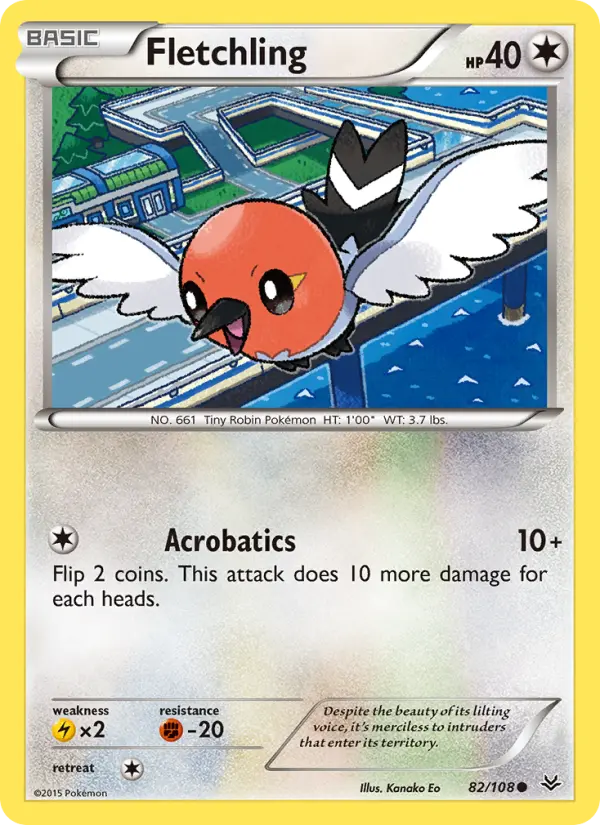 Fletchling 82 — Roaring Skies 82, Normal finish
