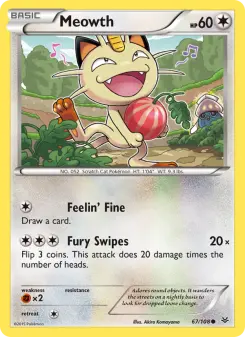 Meowth — Roaring Skies #67