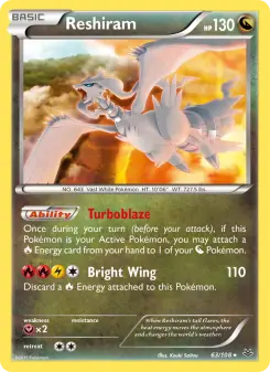 Reshiram 63 — Roaring Skies