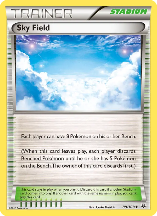 Sky Field 89 — Roaring Skies 89, Normal finish