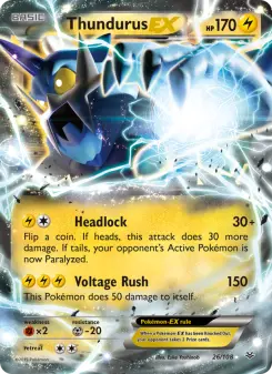 Thundurus-EX 26 — Roaring Skies