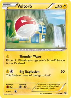 Voltorb — Roaring Skies #21