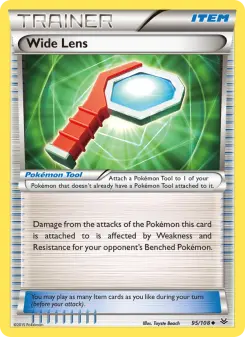Wide Lens 95 — shown as an example of the Reverse Holofoil finish