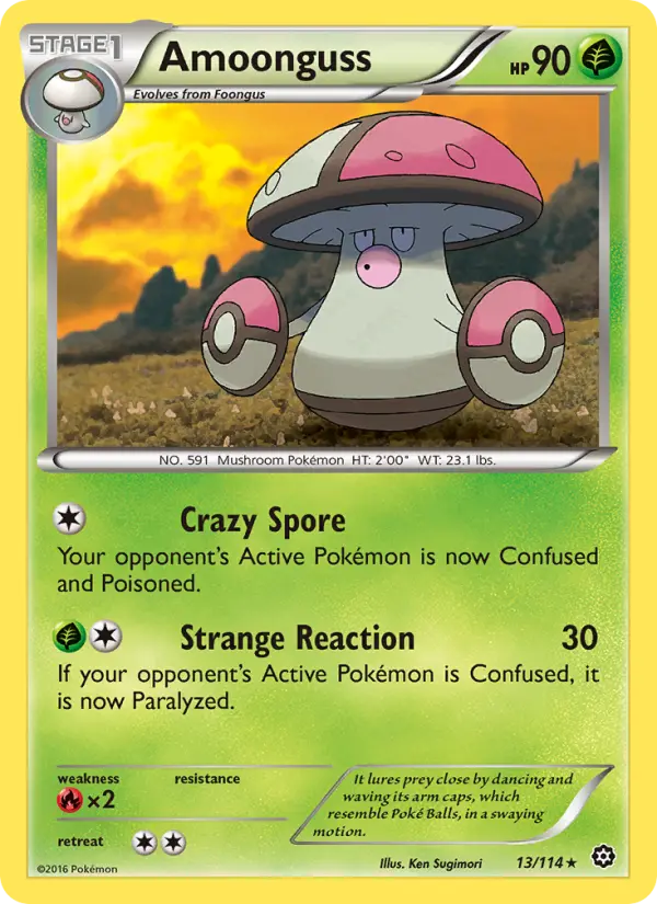 Amoonguss 13 — Steam Siege 13, Normal finish