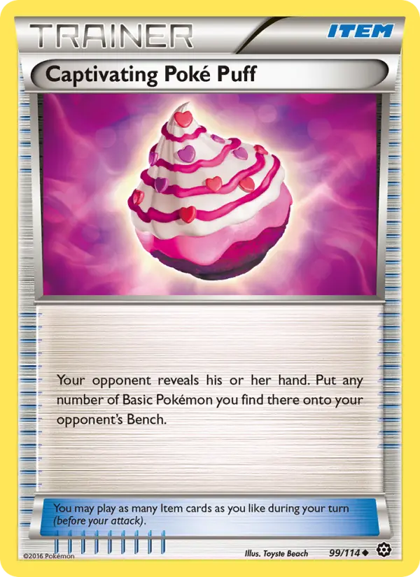 Captivating Poké Puff 99 — Steam Siege 99, Normal finish