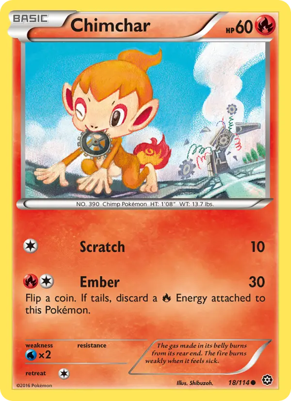 Chimchar 18 — Steam Siege 18, Normal finish
