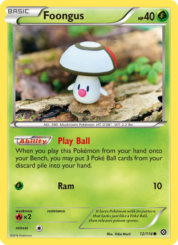 Foongus 12 card from Steam Siege