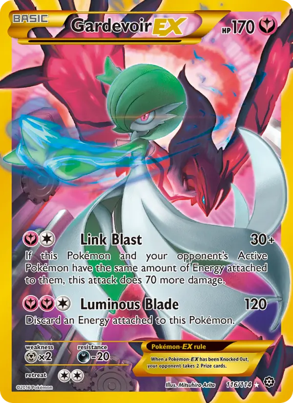 Gardevoir-EX 116 — the most expensive Steam Siege card