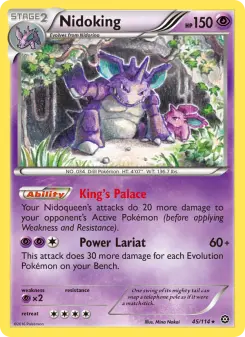 Nidoking 45 — Steam Siege
